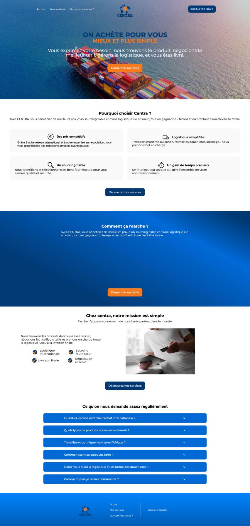 Centra — Centrale d'achat